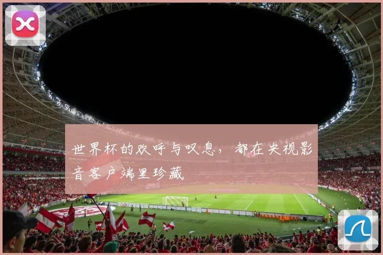 世界杯的欢呼与叹息,都在央视影音客户端里珍藏