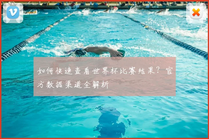 如何快速查看世界杯比赛结果？官方数据渠道全解析